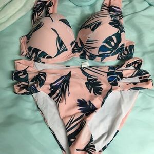 pretty patterned bikini